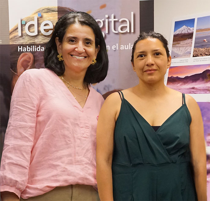 La docente Roberta Rojas, de la Escuela Juan de Saavedra, participó de la iniciativa IdeoDigital que le permitió capacitarse en Ciencias de la Computación.